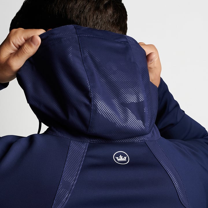 Merge Hybrid Hooded Blau Peter Millar