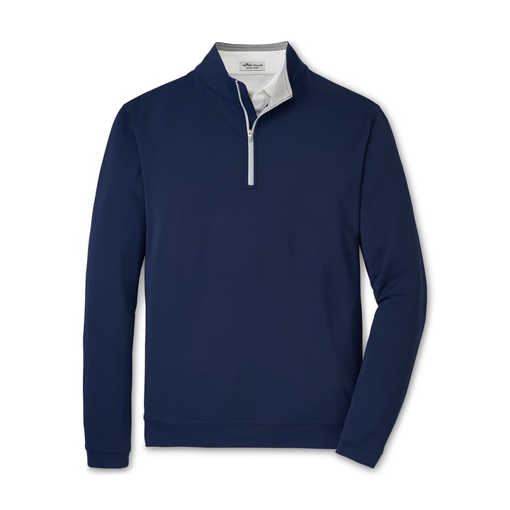 Perth Performance Quarter-Zip Blå Peter Millar Perth Performance Quarter-Zip Blå Peter Millar