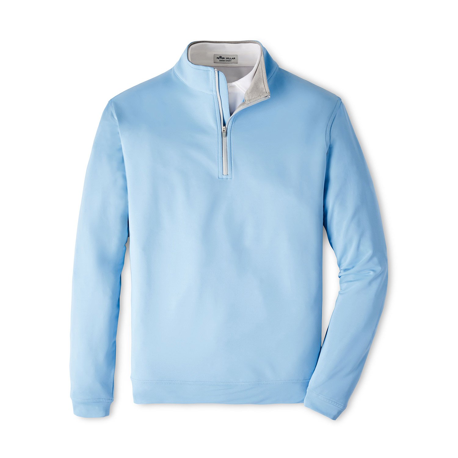 Perth Performance Quarter-Zip Blau