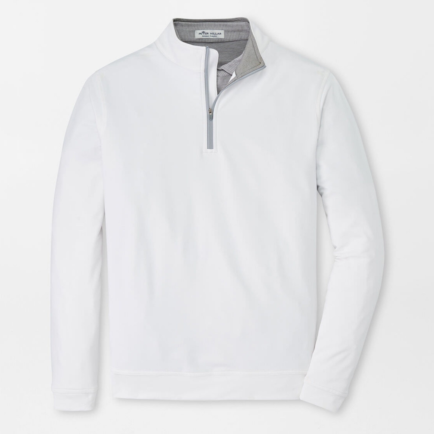 Perth Performance Quarter-Zip Weiß