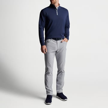 Perth Performance Quarter-Zip Blau Peter Millar