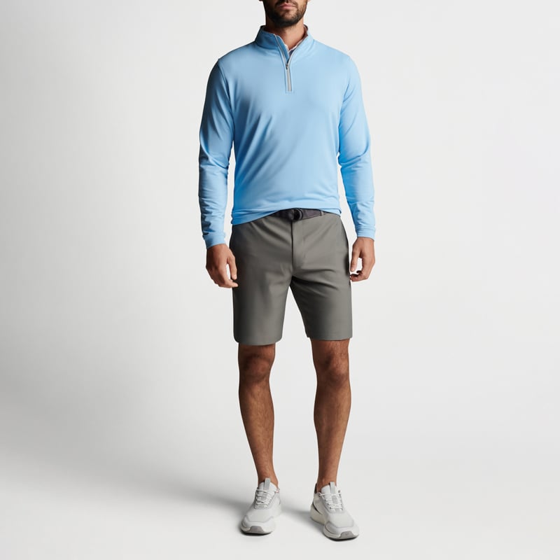Perth Performance Quarter-Zip Bleu Peter Millar