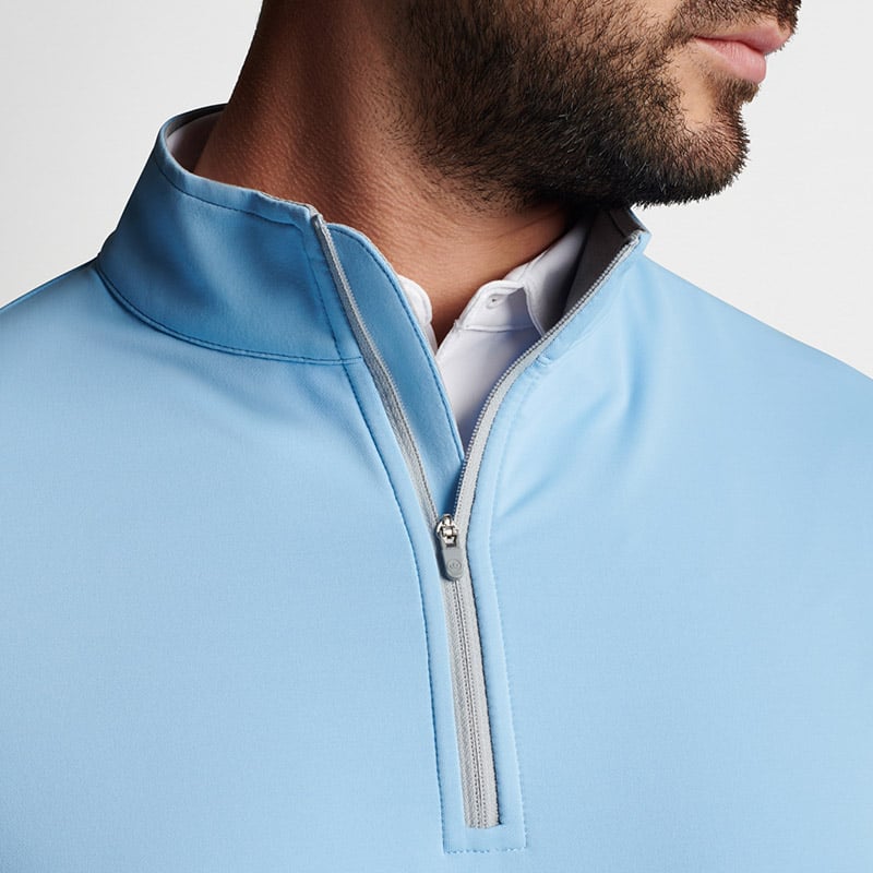 Perth Performance Quarter-Zip Bleu Peter Millar