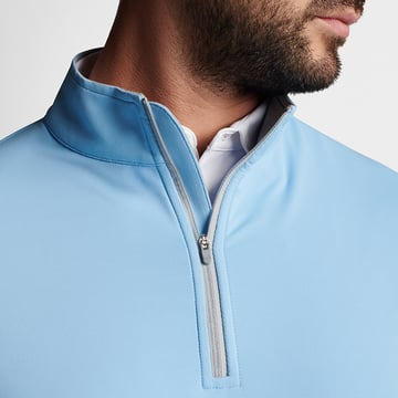 Perth Performance Quarter-Zip Blå Peter Millar