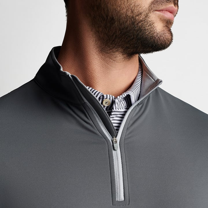 Perth Performance Quarter-Zip Harmaa Peter Millar Perth Performance Quarter-Zip Harmaa Peter Millar