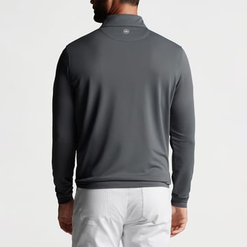 Perth Performance Quarter-Zip Grau Peter Millar