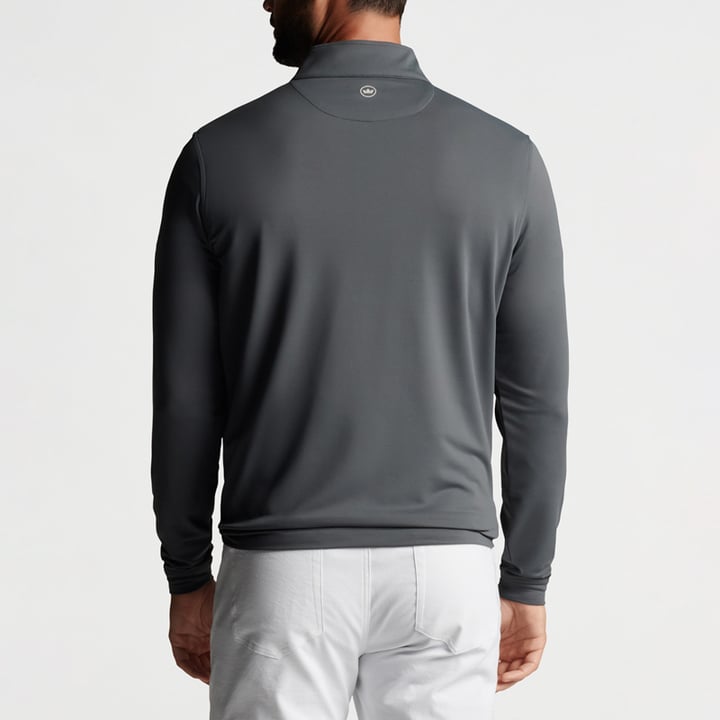 Perth Performance Quarter-Zip Harmaa Peter Millar