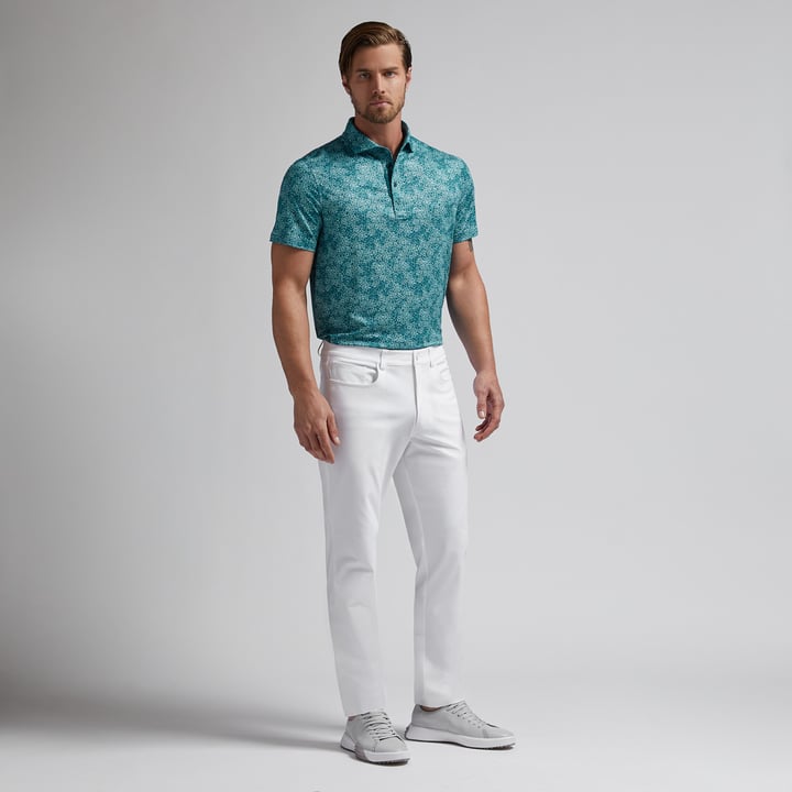 Hydrangea Tech Jersey Polo Grön G/Fore Hydrangea Tech Jersey Polo Grön G/Fore