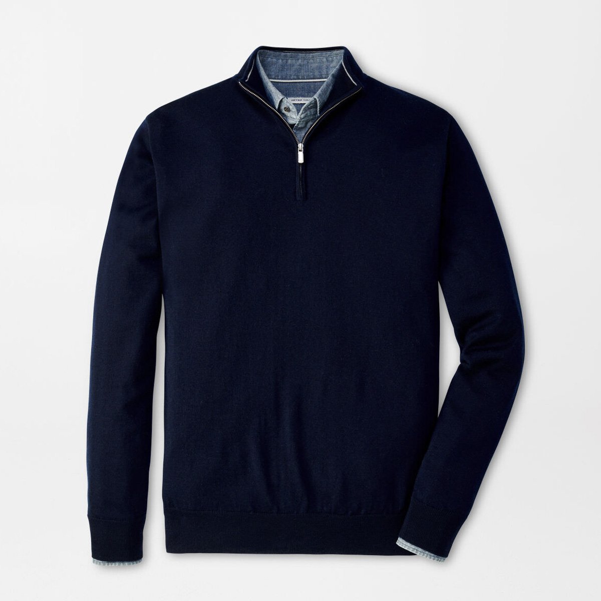 Autumn Crest Quarter-Zip Blue Peter Millar