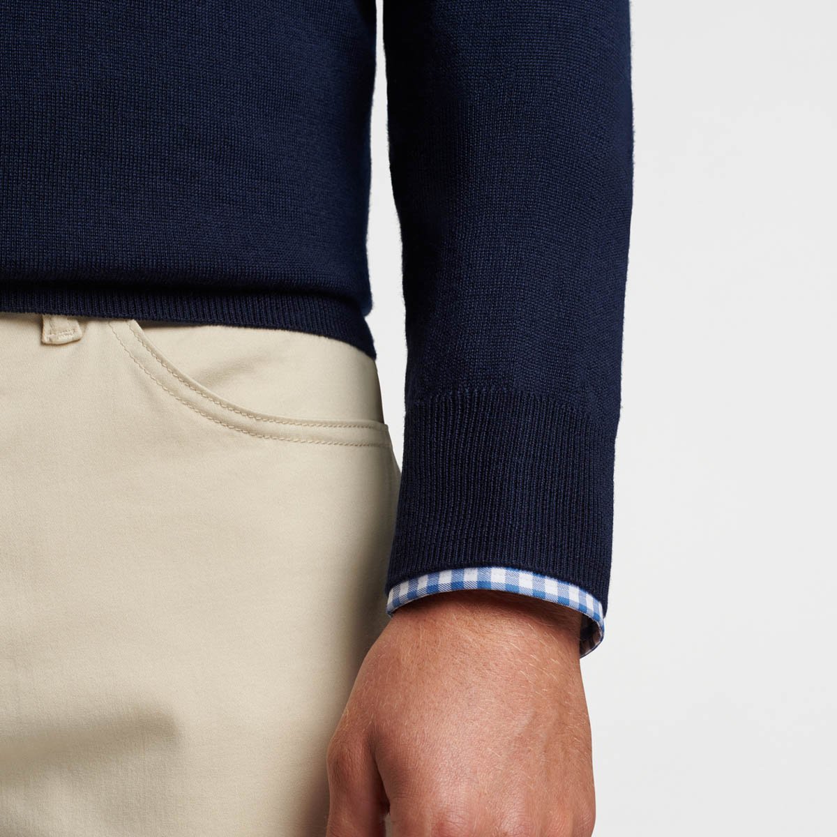Autumn Crest Quarter-Zip Blue Peter Millar