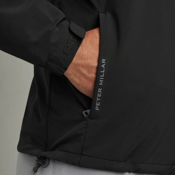 Dunes Half-Zip Musta Peter Millar Dunes Half-Zip Musta Peter Millar