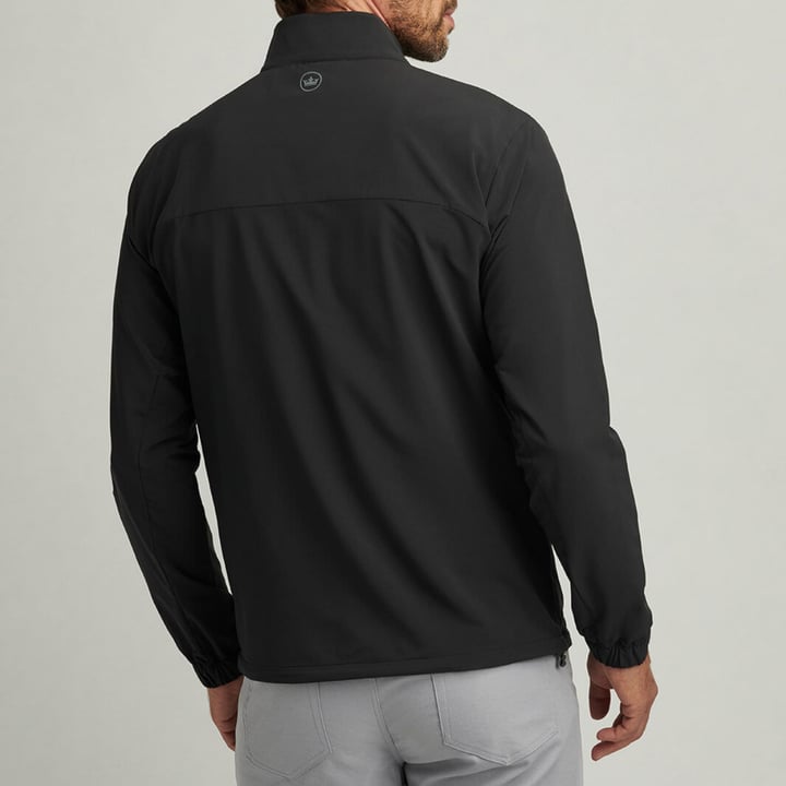 Dunes Half-Zip Musta Peter Millar Dunes Half-Zip Musta Peter Millar
