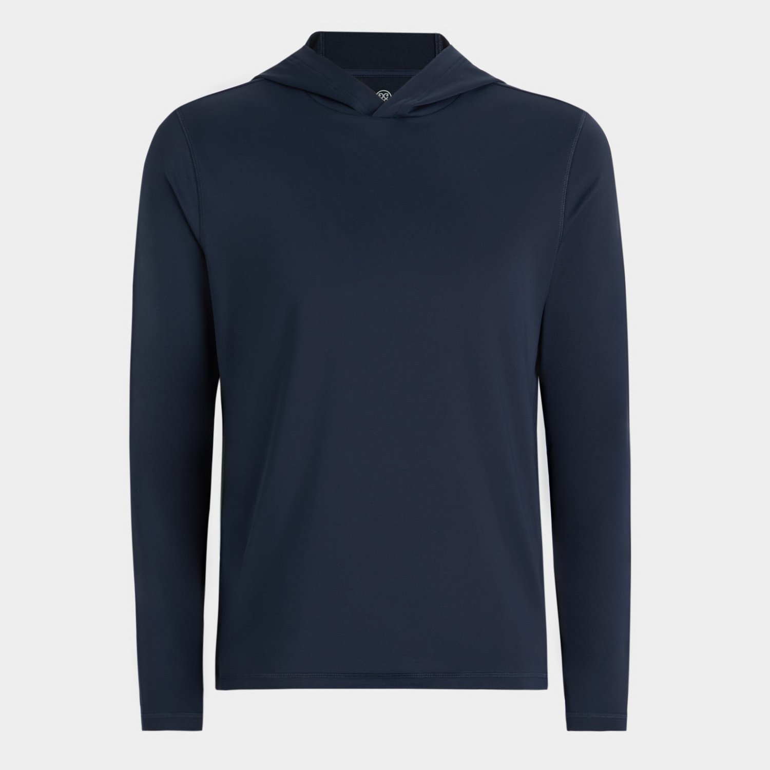 Brushed Back Tech Terry Hoodie: Blue G/Fore