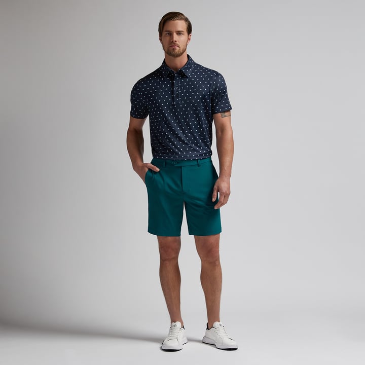 Geometric Floral Tech Jersey Polo Sininen G/Fore Geometric Floral Tech Jersey Polo Sininen G/Fore