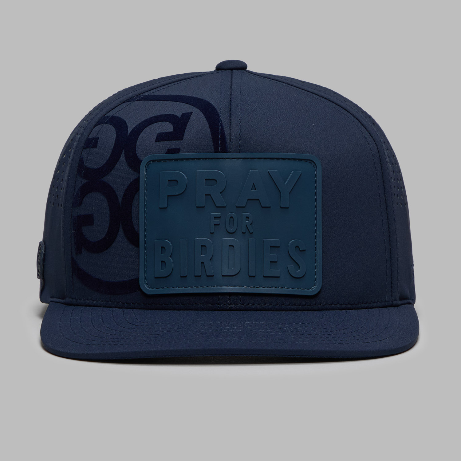 Pray For Birdies Patch Perforated Blau