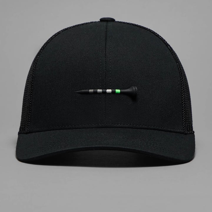 Silicone Tee Trucker Hat Black G/Fore