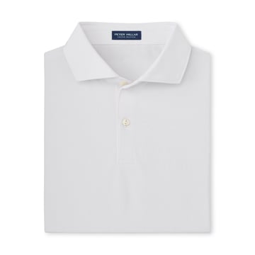 Soul Performance Mesh Polo Weiß Peter Millar