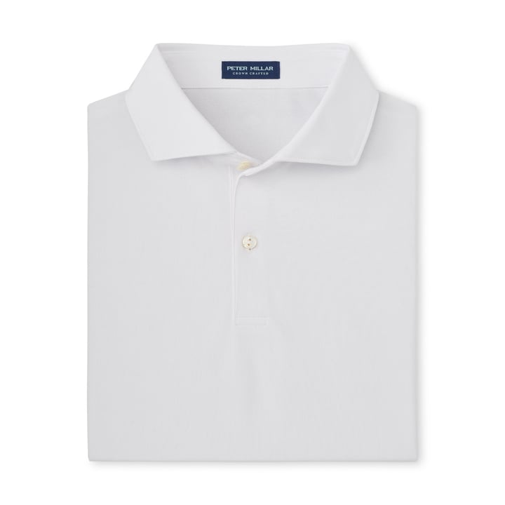 Soul Performance Mesh Polo Weiß Peter Millar