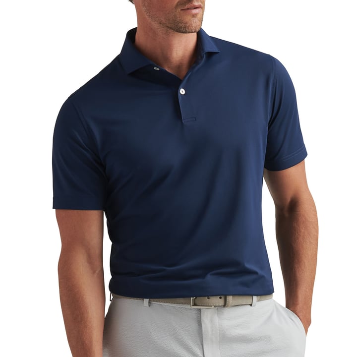 Soul Performance Mesh Polo Blau Peter Millar