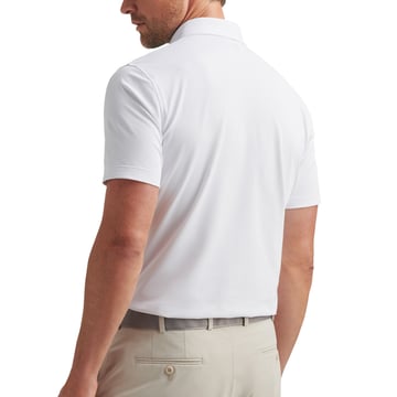 Soul Performance Mesh Polo Weiß Peter Millar