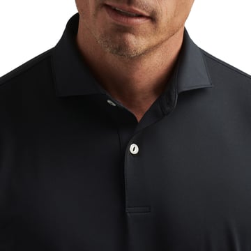 Soul Performance Mesh Polo Schwarz Peter Millar