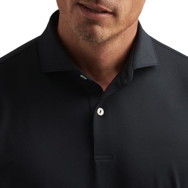 Soul Performance Mesh Polo Schwarz Peter Millar