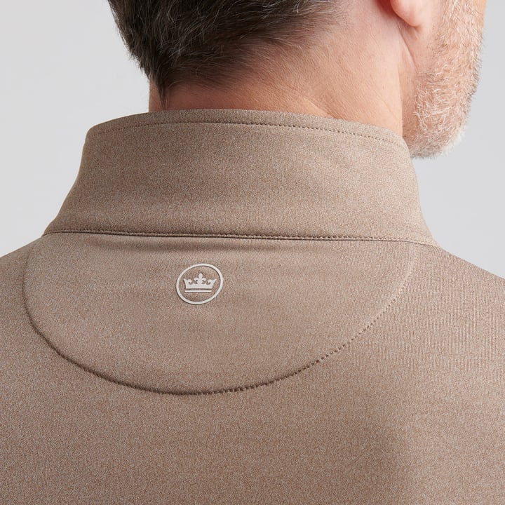 Perth Melange Performance Quarter Zip Peter Millar