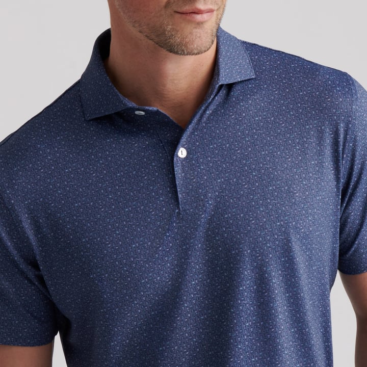 Empire Performance Jersey Polo Blå Peter Millar
