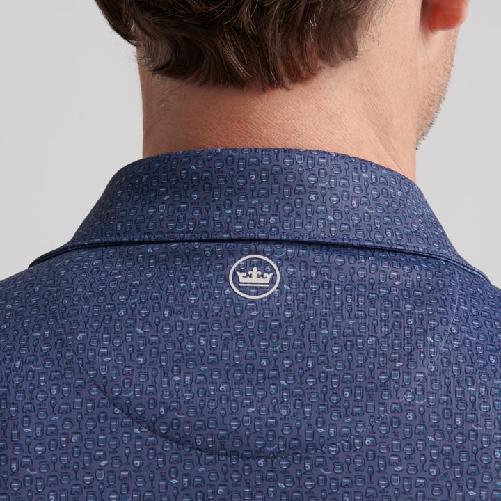 Empire Performance Jersey Polo Blå Peter Millar