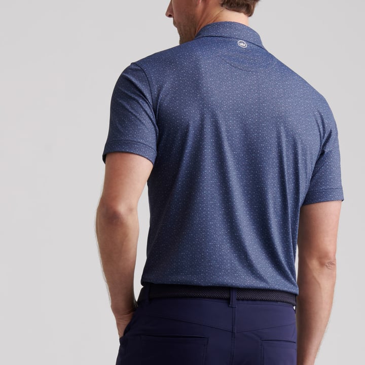 Empire Performance Jersey Polo Blå Peter Millar