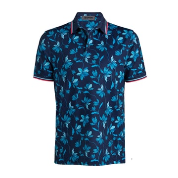 Iris Floral Tech Jersey Blau G/Fore