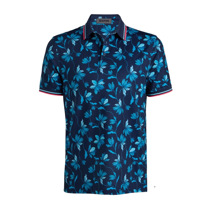 Iris Floral Tech Jersey Blau G/Fore