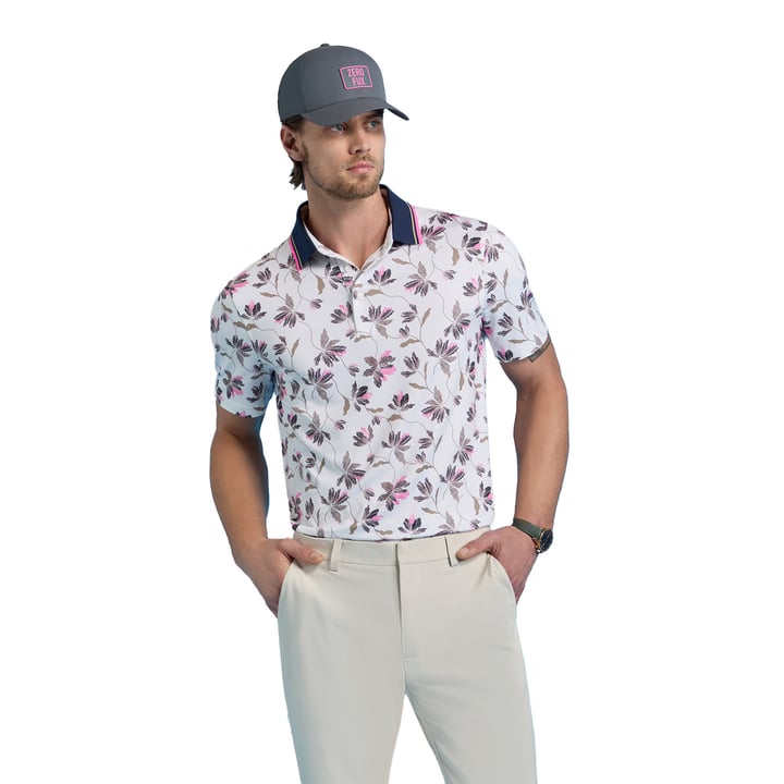 Iris Floral Tech Jersey Hvit G/Fore