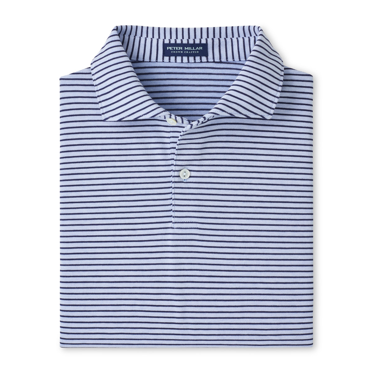 Peter Millar Peter Millar Albatross Stripe Cotton Blend Polo Shirt