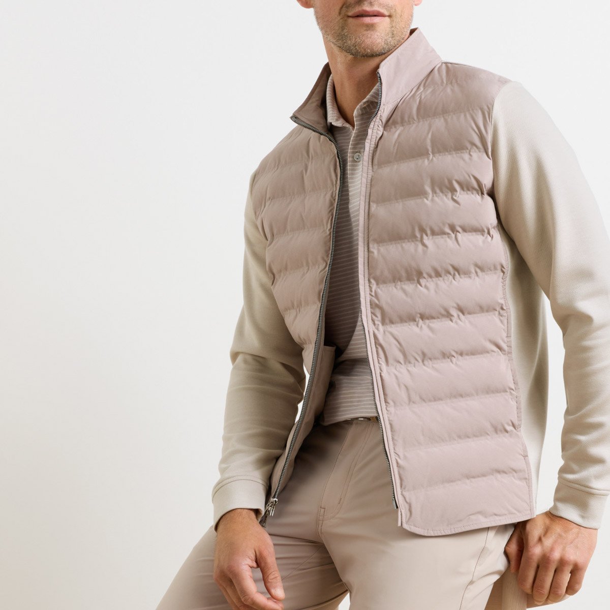 Winsome Hybrid Cardigan Peter Millar