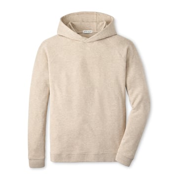Crown Comfort Knit Hood Beige Peter Millar