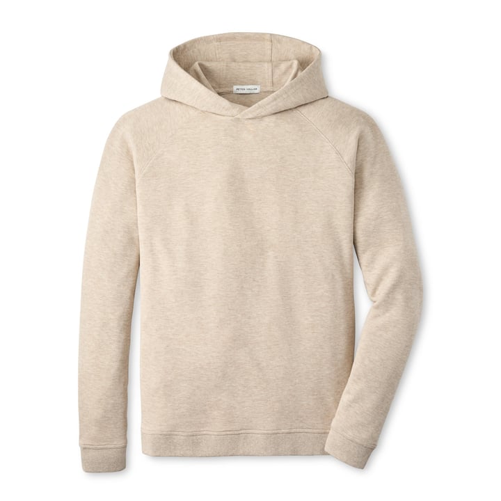 Crown Comfort Knit Hood Beige Peter Millar