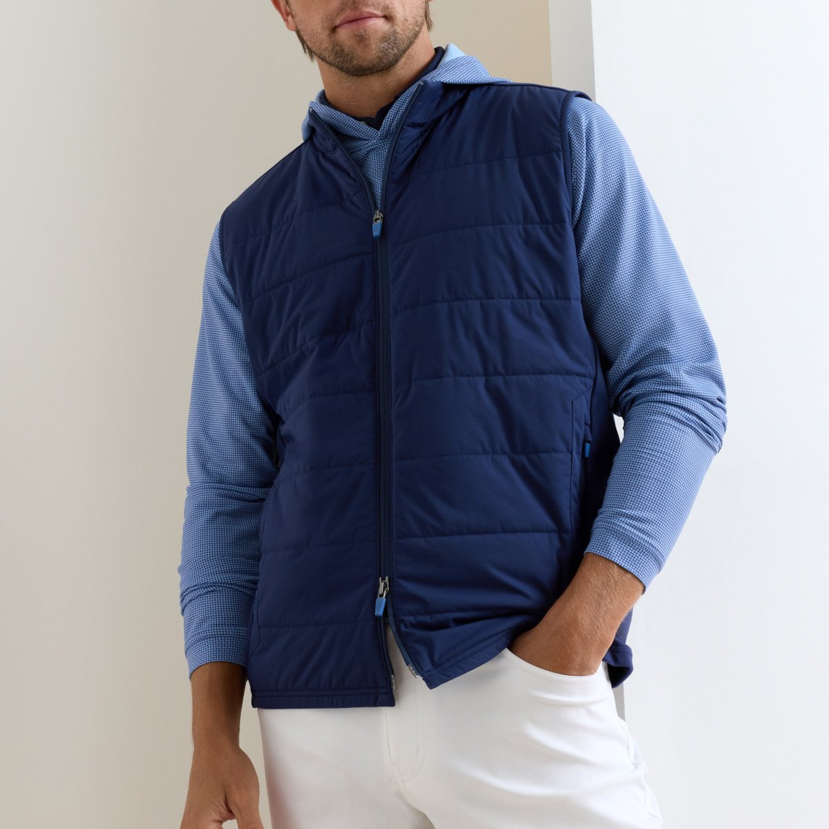 Fuse Hybrid Vest Blå Peter Millar Fuse Hybrid Vest Blå Peter Millar