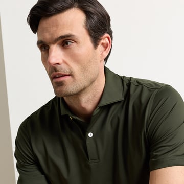 Albatross Cotton-Blend Pique Polo Peter Millar