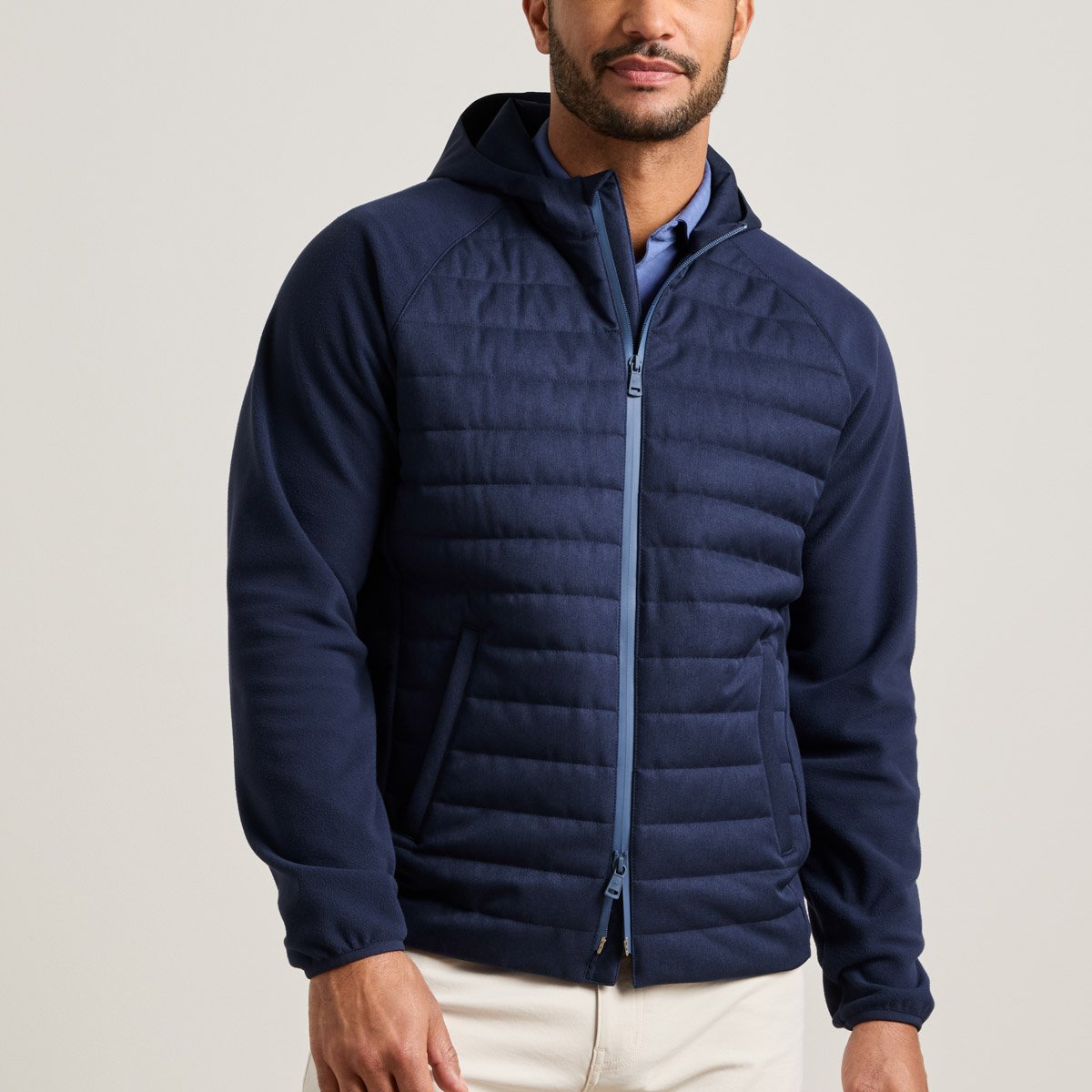 Parks Hybrid Hoodie Jacket Sininen Peter Millar Parks Hybrid Hoodie Jacket Sininen Peter Millar