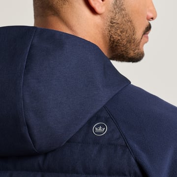 Parks Hybrid Hoodie Jacket Sininen Peter Millar