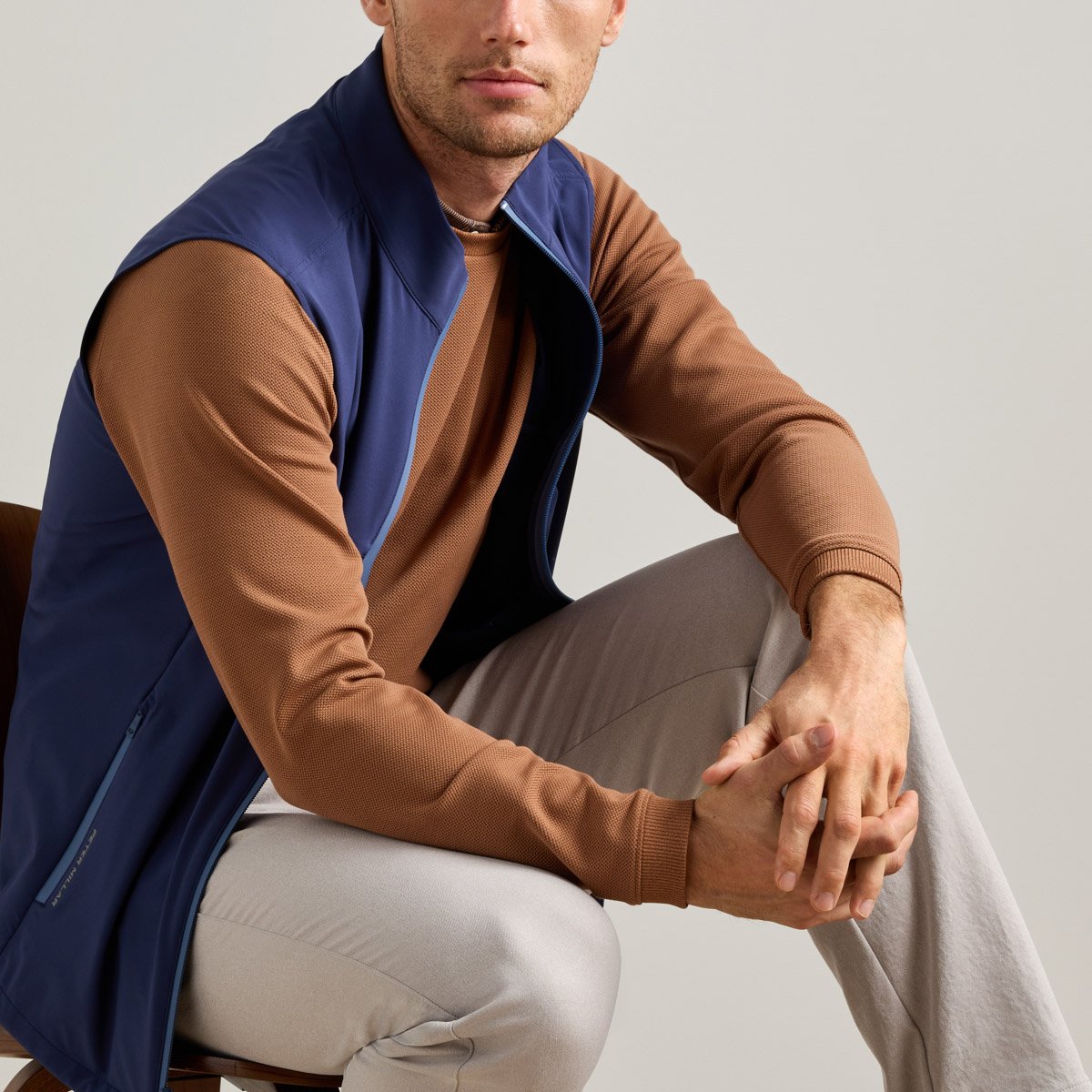 Gale Vest Blå Peter Millar Gale Vest Blå Peter Millar