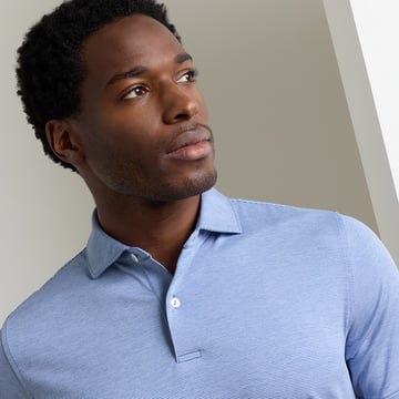 Treble Performance Jersey Polo Peter Millar