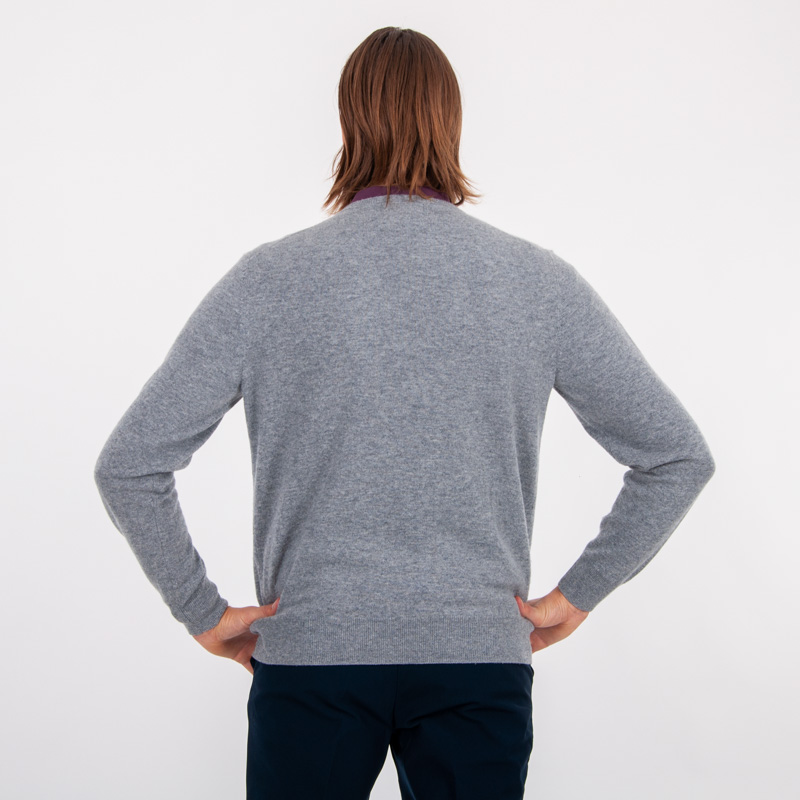 Greyson V-Neck Grau - Slazenger 1881