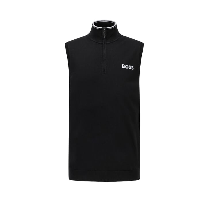 Zolf 1/4 Zip Black BOSS