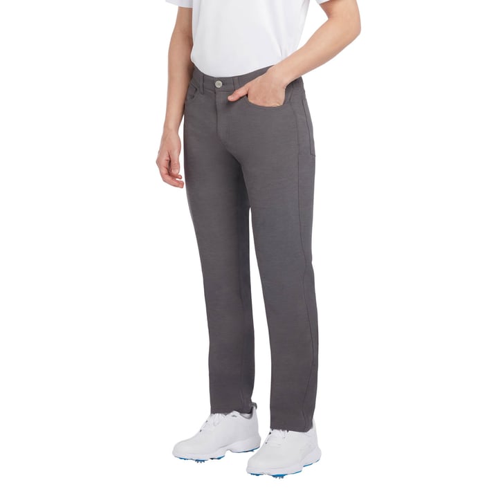 Horizontal Texture 5 Pocket Grå PGA Tour Horizontal Texture 5 Pocket Grå PGA Tour