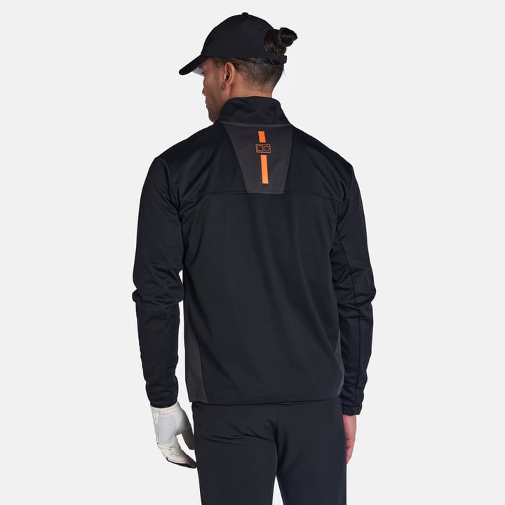 Tech Softshell Windbreaker Schwarz Bogeys & Birdies