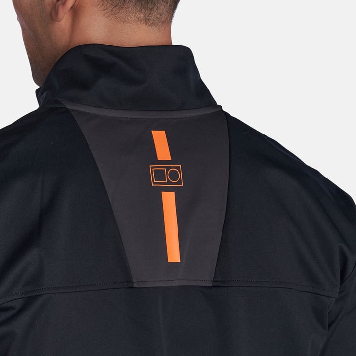 Tech Softshell Windbreaker Schwarz Bogeys & Birdies