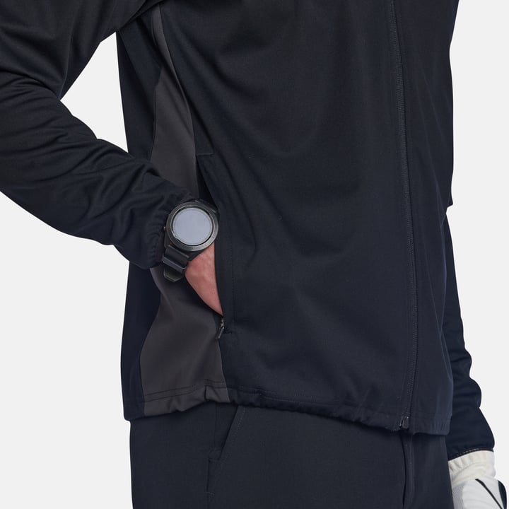 Tech Softshell Windbreaker Schwarz Bogeys & Birdies