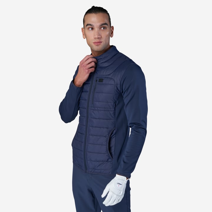 M Hybrid Padded Jacket Blå Bogeys & Birdies